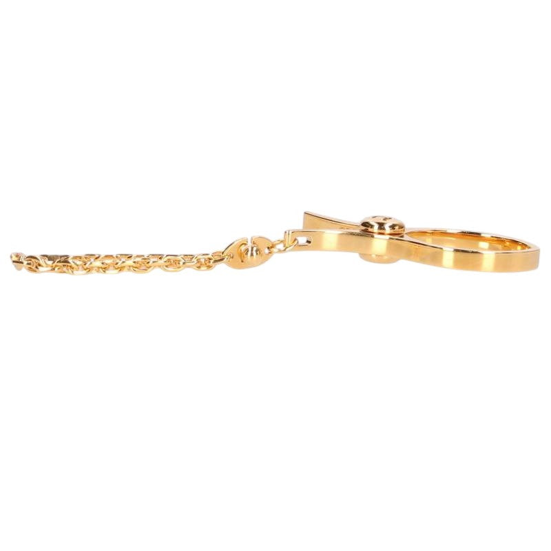 HERMES Filou Gold Glove Holder Size ONE SIZE