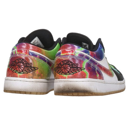 Nike WMNS Air Jordan 1 Low Galaxy Multi Sneakers Size 28.5
