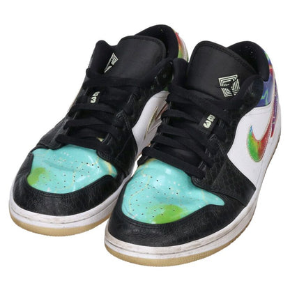 Nike WMNS Air Jordan 1 Low Galaxy Multi Sneakers Size 28.5
