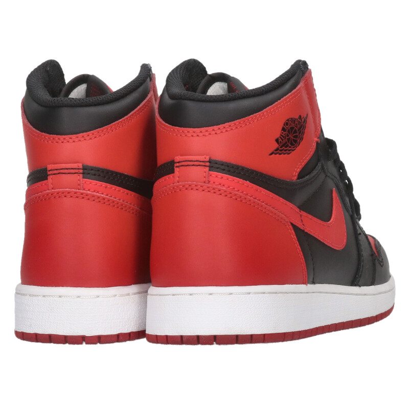 Nike Air Jordan 1 Retro High OG Black Red Size 24.5CM