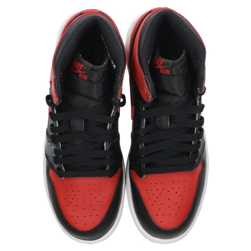Nike Air Jordan 1 Retro High OG Black Red Size 24.5CM