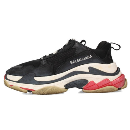 Balenciaga TRIPLE S TRAINERS Black White Red Size 37