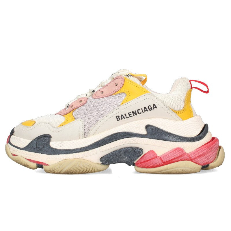 Balenciaga TRIPLE S TRAINERS White Yellow Size 36