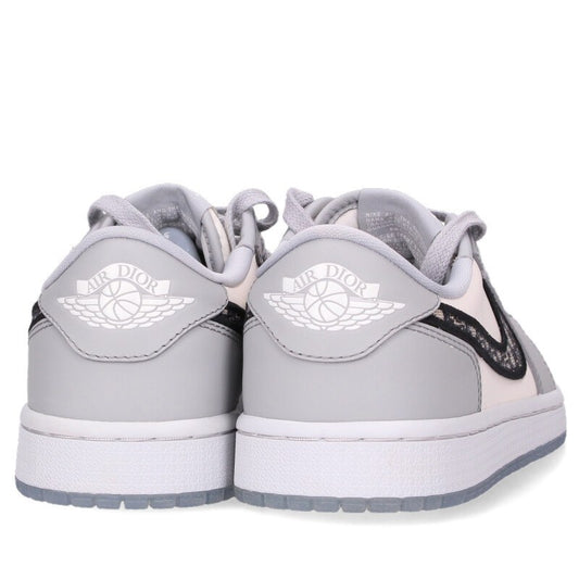 Dior x Nike Air Jordan 1 Low OG Gray Black Size 24.5CM