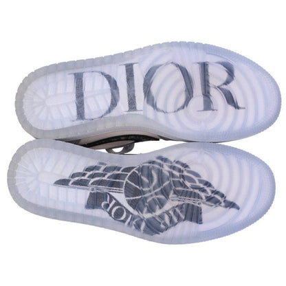 Dior x Nike Air Jordan 1 Low OG Gray Black Size 24.5CM