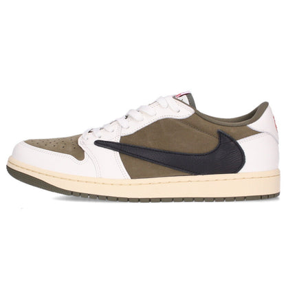 Nike WMNS Air Jordan 1 Low Olive Sneakers Size 28.5CM