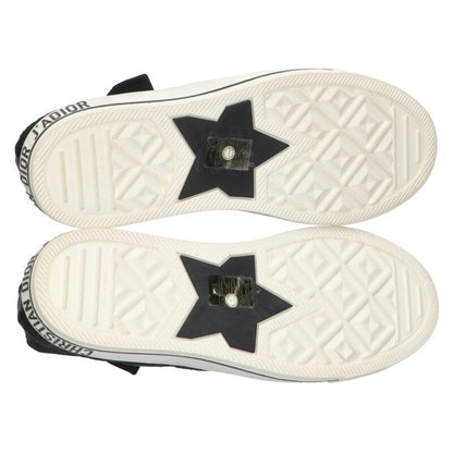 Dior WALK`N DIOR Cannage High-Cut Sneakers Black Size 42