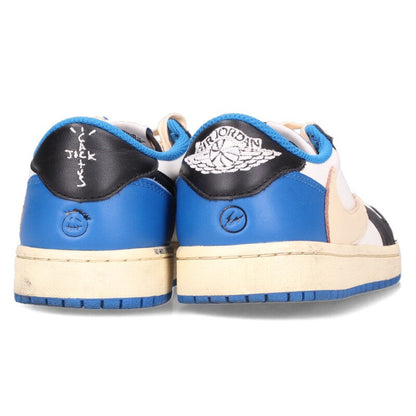 Nike AJ1 Low Fragment Military Blue Sneakers Size 24CM