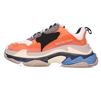 Balenciaga TRIPLE S TRAINERS Orange Grey Sneakers Size 36