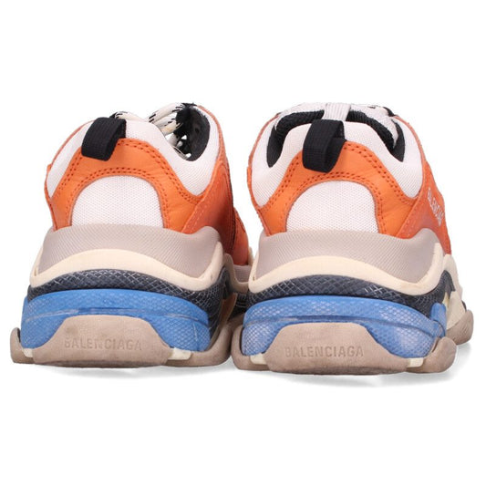 Balenciaga TRIPLE S TRAINERS Orange Grey Sneakers Size 36