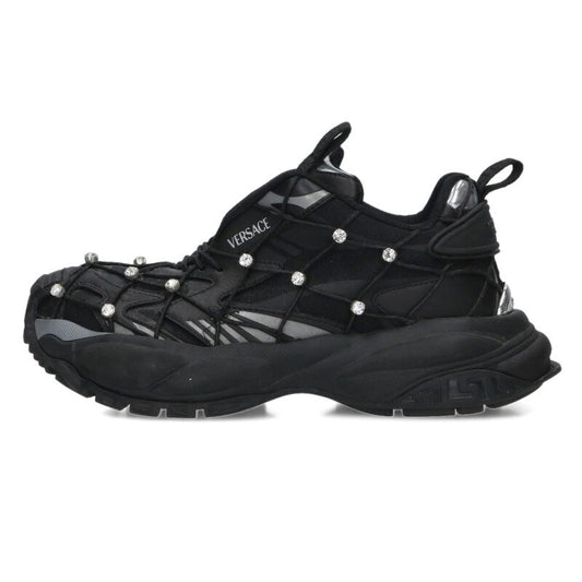 Versace Mercury Black Sneakers Size 24CM
