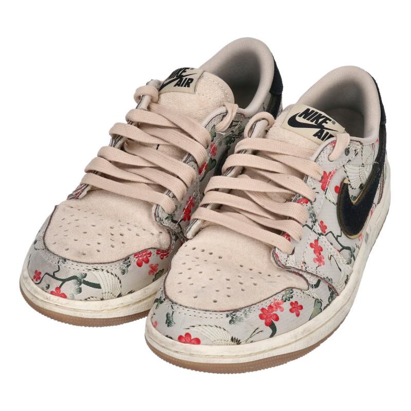 Nike AIR JORDAN 1 RETRO LOW OG Sneakers Beige Size 23CM