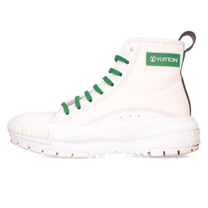 Louis Vuitton Squad Line Canvas High-Top Sneakers Size 37.5