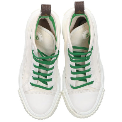 Louis Vuitton Squad Line Canvas High-Top Sneakers Size 37.5