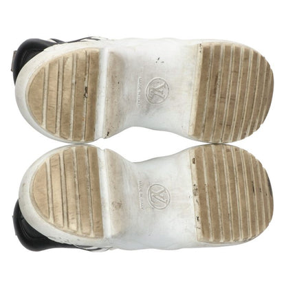 Louis Vuitton Arclight Leather Hi-Top Sneakers White Size 35