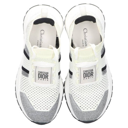 Dior Run's Dior Technical Mesh White Sneakers Size 36