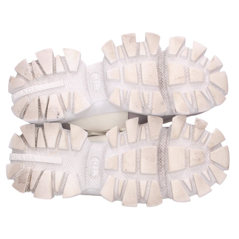Prada CLOUDBUST THUNDER Sneakers White Grey Size 35.5
