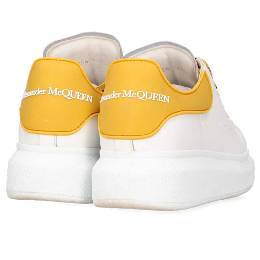 Alexander McQueen Oversize Leather Yellow Sneakers Size 34.5