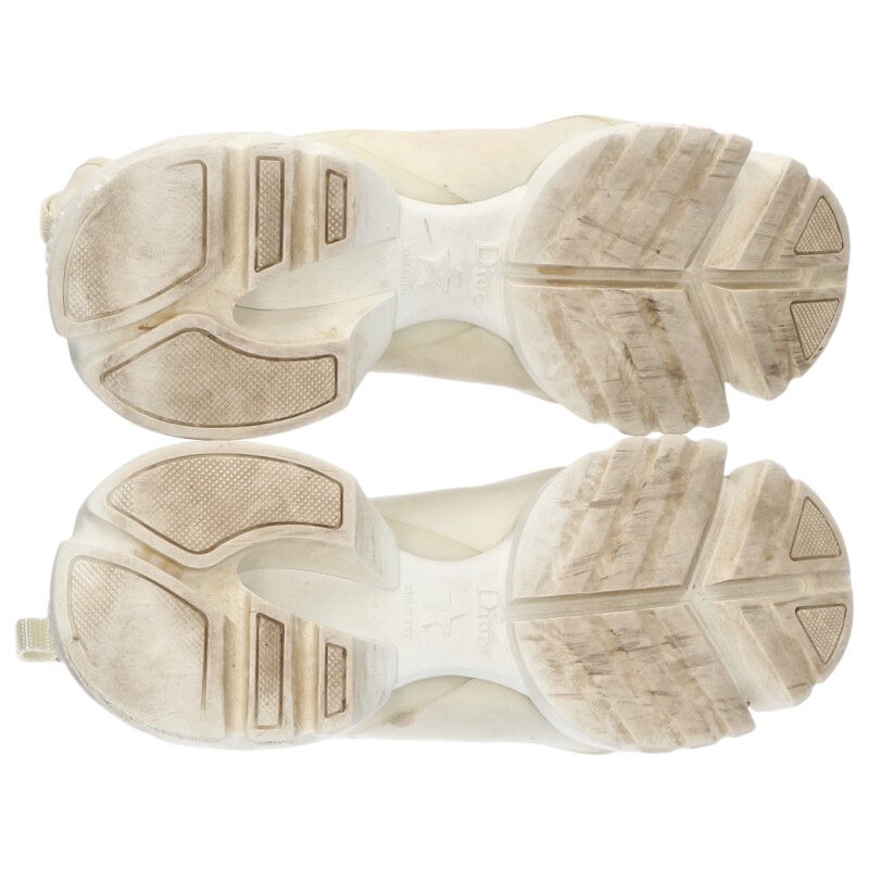 Christian Dior D-CONNECT Tech Sneakers White Size 35