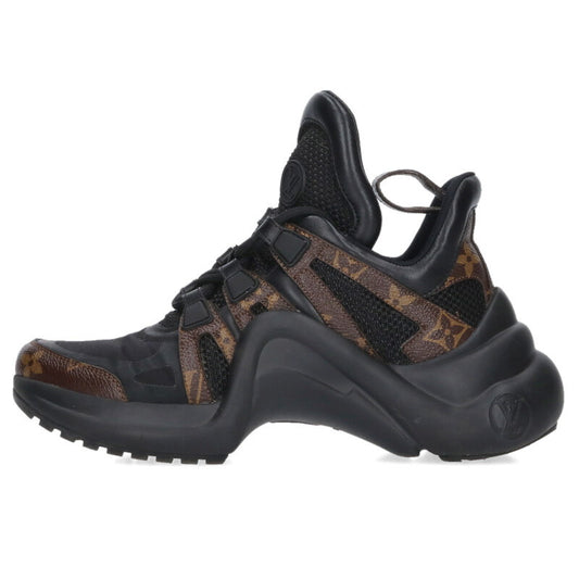 Louis Vuitton Arclight Monogram Sneakers Brown Black Size 35