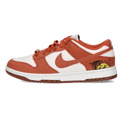 NIKE W Dunk Low SE "Sun Club" Brown/White Size 9.5