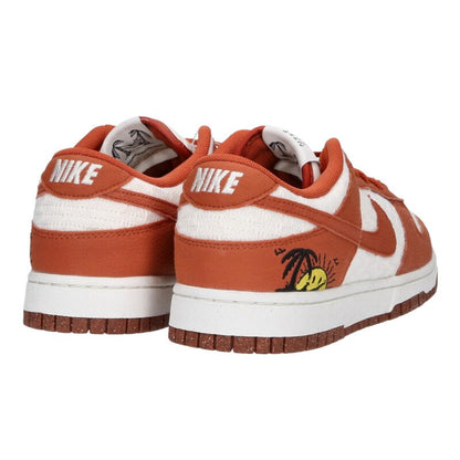 NIKE W Dunk Low SE "Sun Club" Brown/White Size 9.5