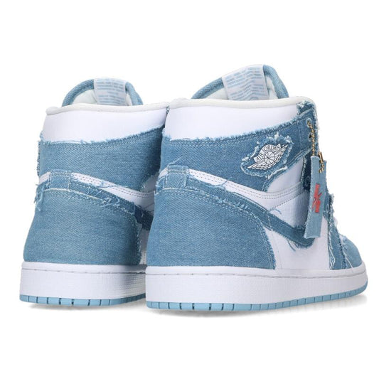 Nike Air Jordan 1 High OG Denim Indigo Sneakers Size 28CM