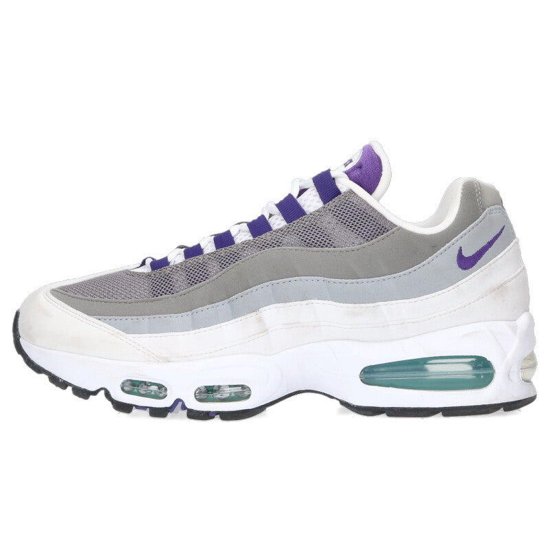 NIKE W Air Max 95 "Grape" White/Purple Big Bubble Size 9