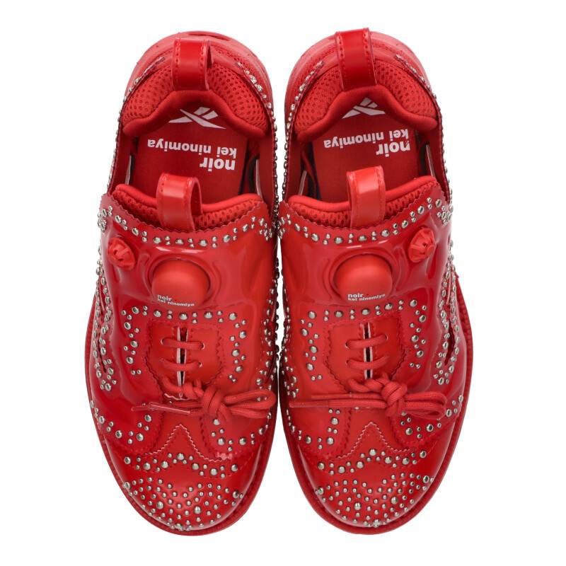 Noir Kei Ninomiya Reebok x Studded Fury Sneakers Size 23CM