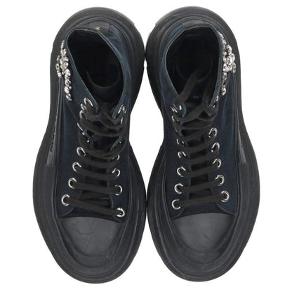 Alexander McQueen Crystal Tread Slick High-Top Size 38.5
