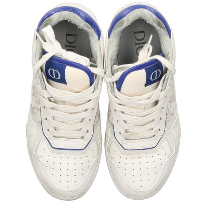 Dior Oblique B27 Low-Top White Blue Sneakers Size 38