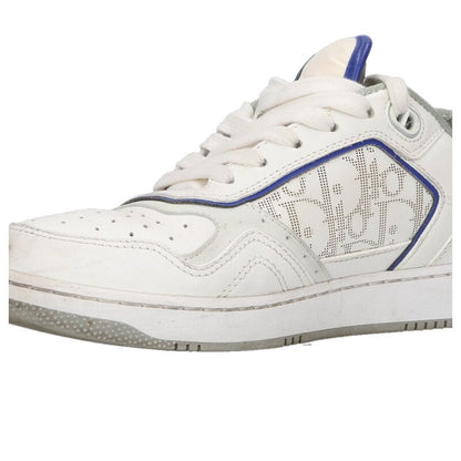 Dior Oblique B27 Low-Top White Blue Sneakers Size 38