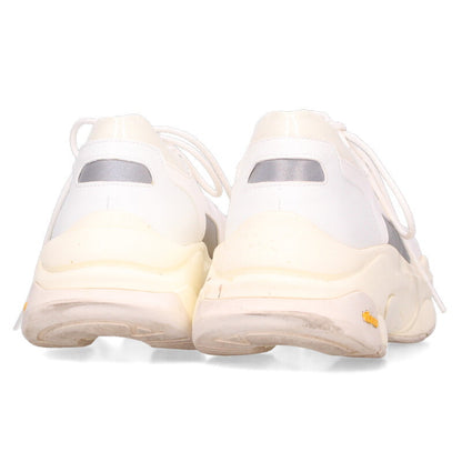 Vintage Rhodolirion White Leather Low-Cut Sneakers Size 38