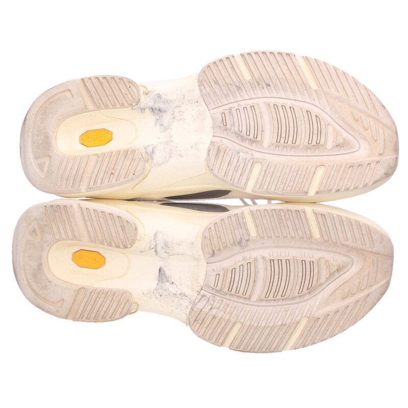 Vintage Rhodolirion White Leather Low-Cut Sneakers Size 38