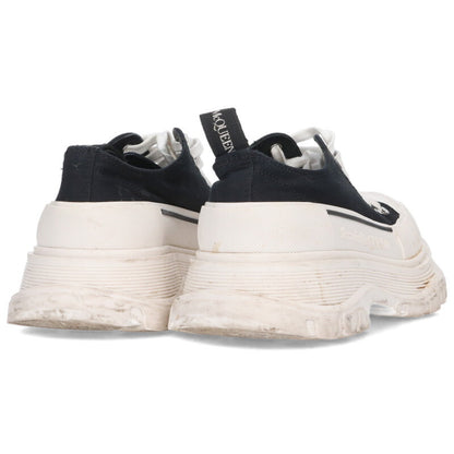 Alexander McQueen TREAD SLICK Canvas Low Sneakers Size 38