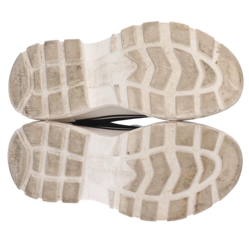 Alexander McQueen TREAD SLICK Canvas Low Sneakers Size 38