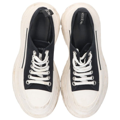 Alexander McQueen TREAD SLICK Canvas Low Sneakers Size 38