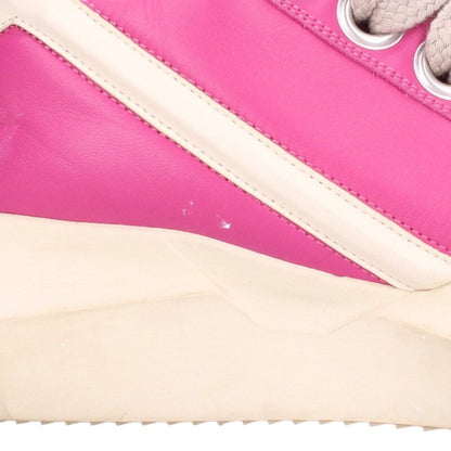 Rick Owens ABSTRACT LOW SNEAK Pink Sneakers Size 38