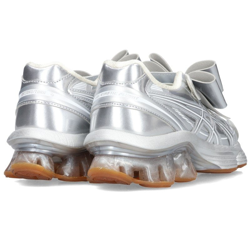 Asics ShuShu Tong Gel-Kinetic Silver Sneakers Size 24CM