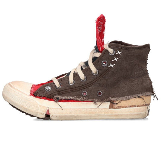 Maison Margiela Distressed High-Top Sneakers Multi Size 36