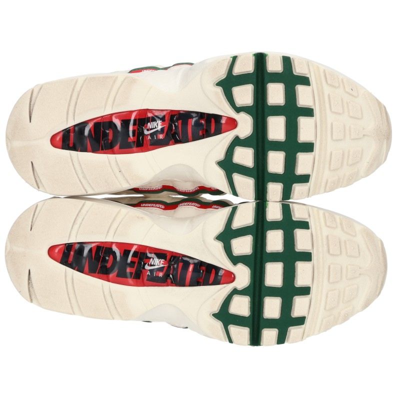 Undefeated x Nike Air Max 95 SP White Sneakers Size 24CM