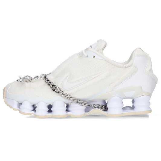 Comme des Garcons Nike Shox TL White Silver Size 26CM