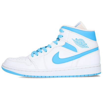 NIKE WMNS Air Jordan 1 Mid UNC Sneakers Multi Size 28.5CM