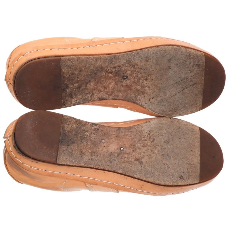 Hender Scheme German Trainer Leather Sneakers Beige