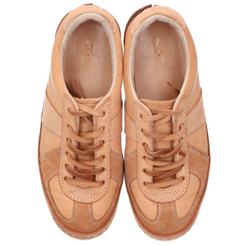 Hender Scheme German Trainer Leather Sneakers Beige