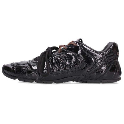 miumiu 530SL Patent Leather Low-Top Sneakers Black Size 37.5