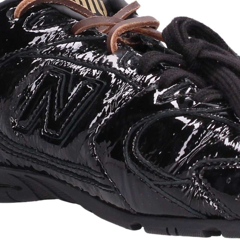 miumiu 530SL Patent Leather Low-Top Sneakers Black Size 37.5