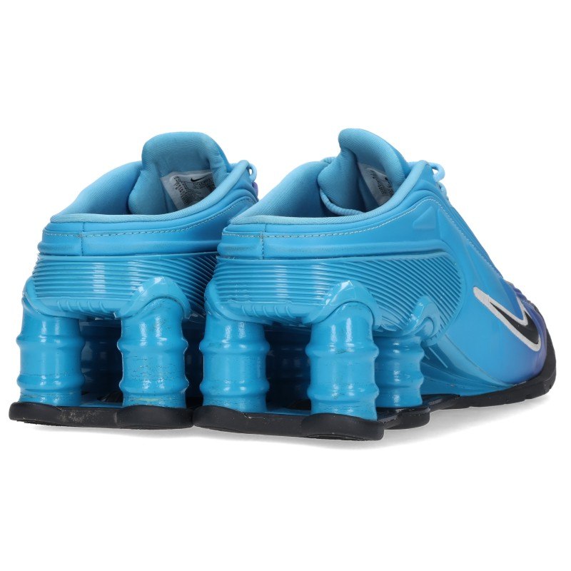 NIKE Shox MR4 Scuba Blue Multi-Color Sneakers Size 27cm