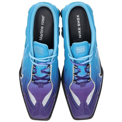 NIKE Shox MR4 Scuba Blue Multi-Color Sneakers Size 27cm