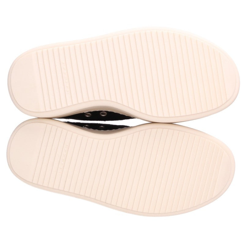 DRKSHDW DOUBLE BUMPER LOW SNEAKS Canvas Black White Size 37